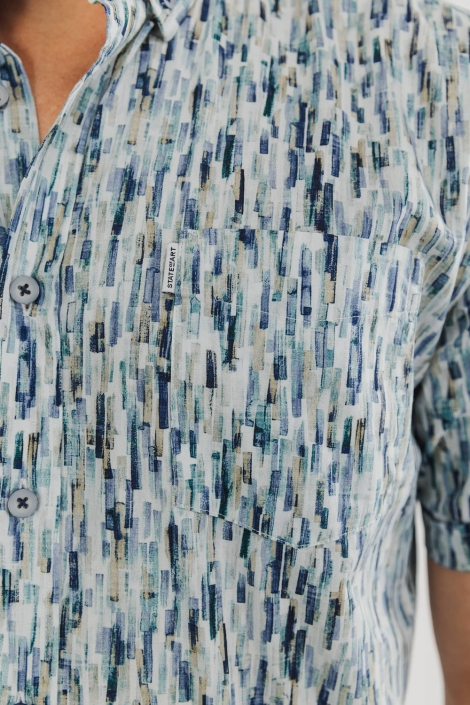State of Art shirt ss print popli